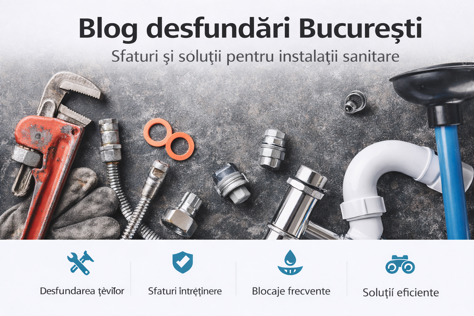 blog desfundări București sfaturi instalații sanitare țevi canalizare